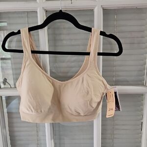 NWT  Shapermint/Truekind Comfort Cream Wireless Bra. Sz 2XL